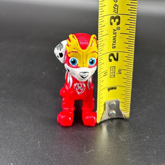 Nickelodeon Paw Patrol Mighty Pups Marshall Action Figure Toy Dog 1040SUFT - Picture 8 of 10